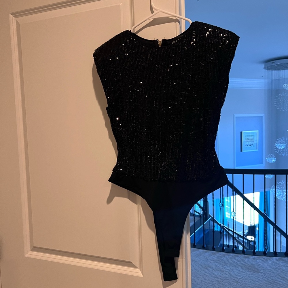 Emprada Sequin Bodysuit - Never worn Size Medium